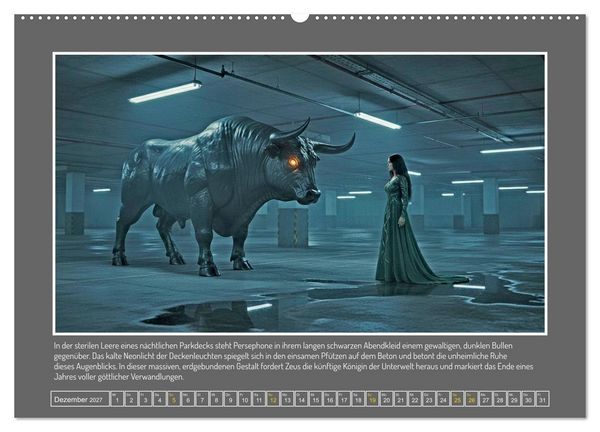 Produktbild: Die Zeus-Aff&auml;ren (Wandkalender 2027 DIN A2 quer), CALVENDO Monatskalender
