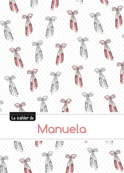 Produktbild: Cahier manuela blanc,96p,a5