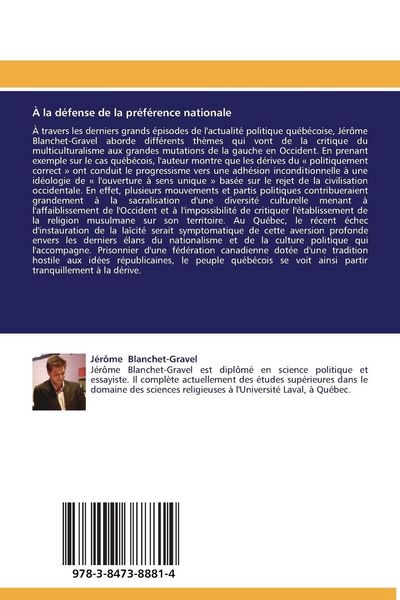 Produktbild: &Agrave; la d&eacute;fense de l'identit&eacute; nationale