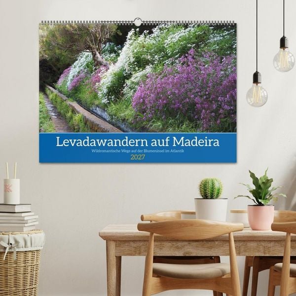 Produktbild: Levadawandern auf Madeira (Wandkalender 2027 DIN A2 quer), CALVENDO Monatskalender