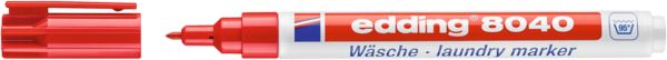 Produktbild: Edding W&auml;schemarker 8040 rot