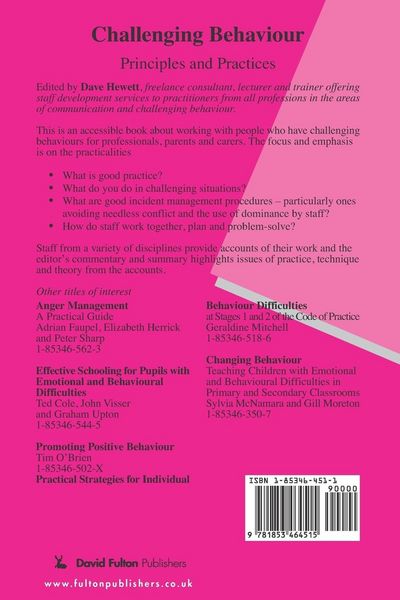 Produktbild: Challenging Behaviour
