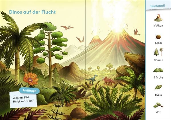 Produktbild: Leseprofis &ndash; Mit Bildern lesen lernen: Zwei Dinos wollen nach Hause, Erstes Lesen