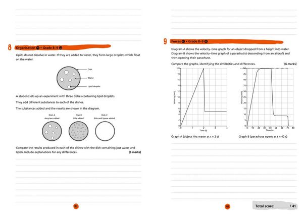 Produktbild: AQA GCSE 9-1 Combined Science Trilogy Higher Exam Skills and Practice