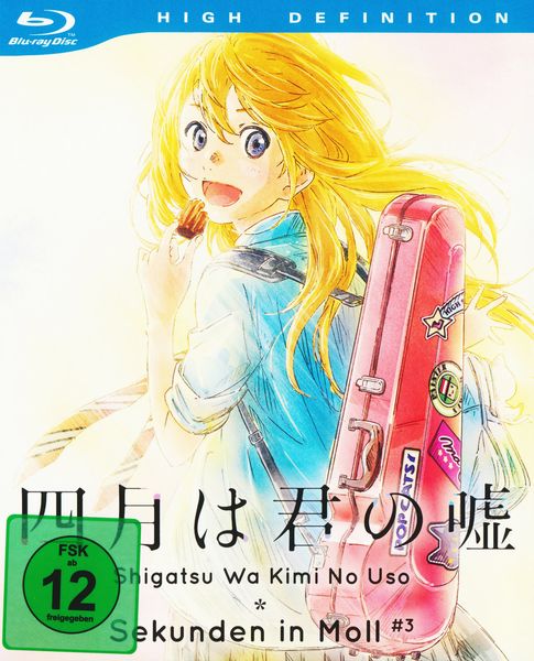 Produktbild: Shigatsu Wa Kimi No Uso - Sekunden in Moll Vol. 3 Ep. 12-16 (inkl. Soundtrack)
(inkl. Notenbl&auml;tter)