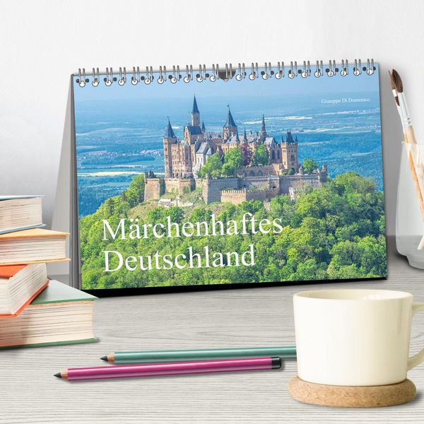 Produktbild: M&auml;rchenhaftes Deutschland (Tischkalender 2026 DIN A5 quer), CALVENDO Monatskalender