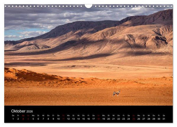 Produktbild: Das Licht Namibias (Wandkalender 2026 DIN A3 quer), CALVENDO Monatskalender