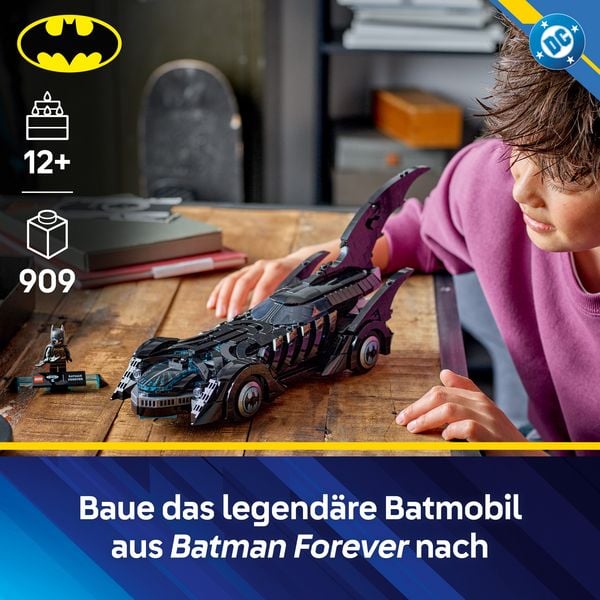 Produktbild: LEGO DC Batman Forever Batmobil 76304 &ndash; Spielzeug ab 12 Jahren