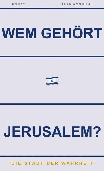Produktbild: Wem Geh&ouml;rt Jerusalem?