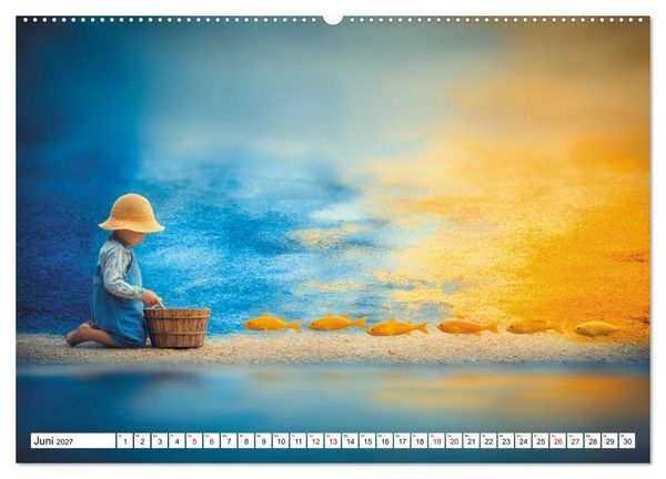 Produktbild: Fantastische F&auml;nge Die Kunst, das Unm&ouml;gliche zu angeln (Wandkalender 2027 DIN A2 quer), CALVENDO Monatskalender