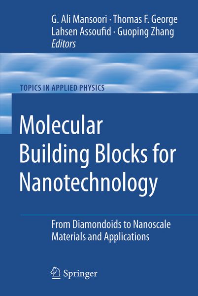 Produktbild: Molecular Building Blocks for Nanotechnology