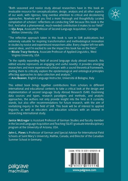 Produktbild: Designing Second Language Study Abroad Research
