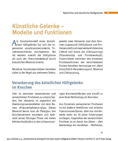 Produktbild: Schmerzfrei & beweglich mit dem neuen H&uuml;ftgelenk