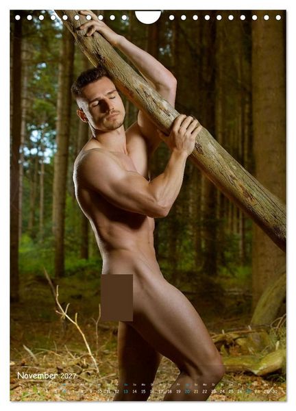 Produktbild: Naturburschen... Premium (Wandkalender 2027 DIN A4 hoch), CALVENDO Monatskalender