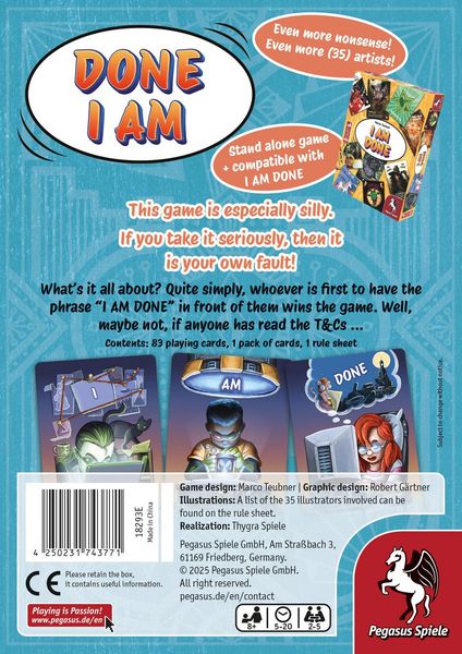 Produktbild: DONE I AM
