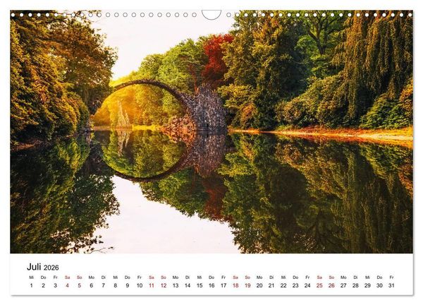 Produktbild: Fotogenes Deutschland (Wandkalender 2026 DIN A3 quer), CALVENDO Monatskalender