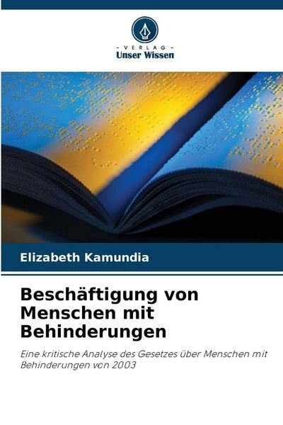 Produktbild: Besch&auml;ftigung von Menschen mit Behinderungen