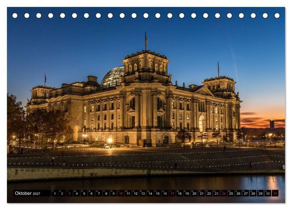 Produktbild: Berlin - Bilder einer Metropole (Tischkalender 2027 DIN A5 quer), CALVENDO Monatskalender