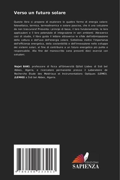 Produktbild: Verso un futuro solare