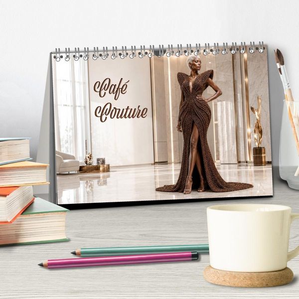 Produktbild: Caf&eacute; Couture (Tischkalender 2027 DIN A5 quer), CALVENDO Monatskalender