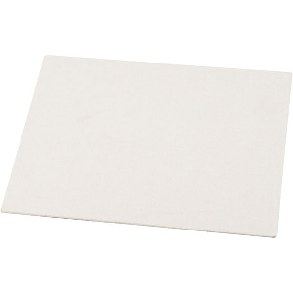 Produktbild: Creativ Company Malplatten Leinwandplatte, Wei&szlig;, 21x29,7 cm, A4, 280 g, 1 Stk