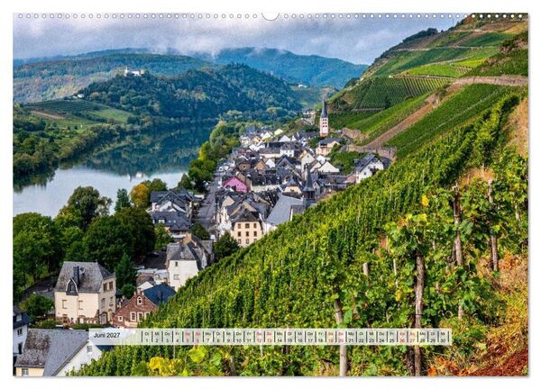 Produktbild: Unterwegs entlang der Mosel (hochwertiger Premium Wandkalender 2027 DIN A2 quer), Kunstdruck in Hochglanz