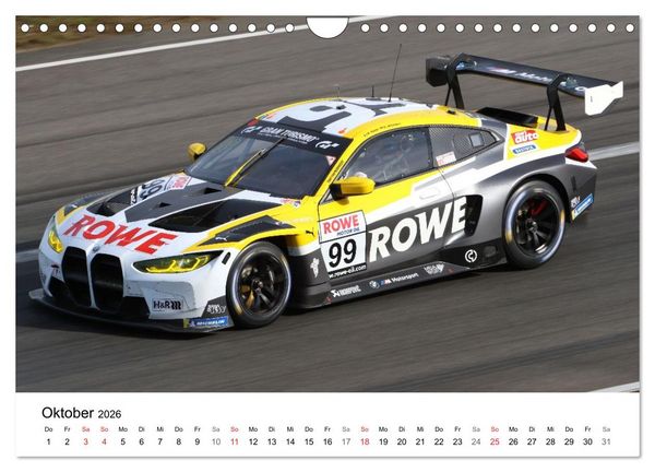 Produktbild: VLN Langstrecken Meisterschaft (Wandkalender 2026 DIN A4 quer), CALVENDO Monatskalender