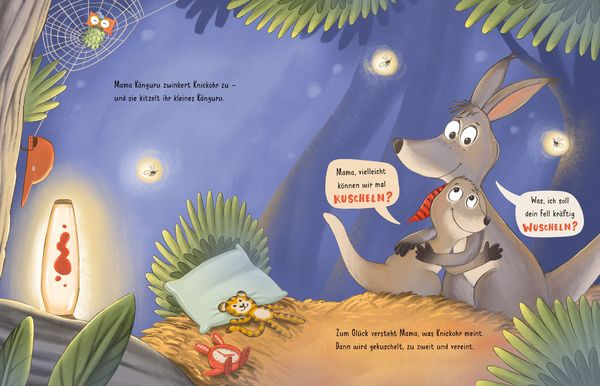 Produktbild: K&auml;nguru Knickohr &ndash; Huhu, K&auml;nguru! Was h&ouml;rst denn du?