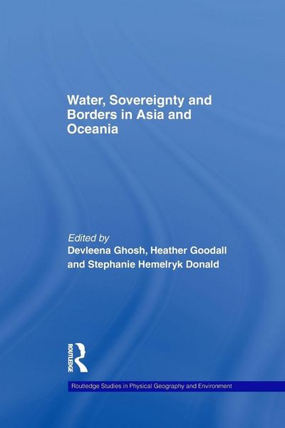Produktbild: Water, Sovereignty and Borders in Asia and Oceania