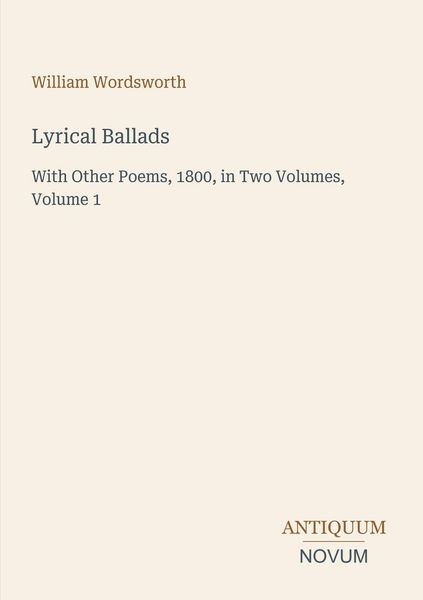 Produktbild: Lyrical Ballads