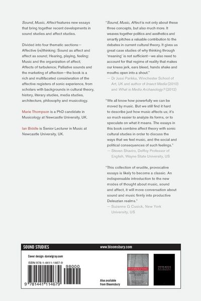Produktbild: Sound, Music, Affect