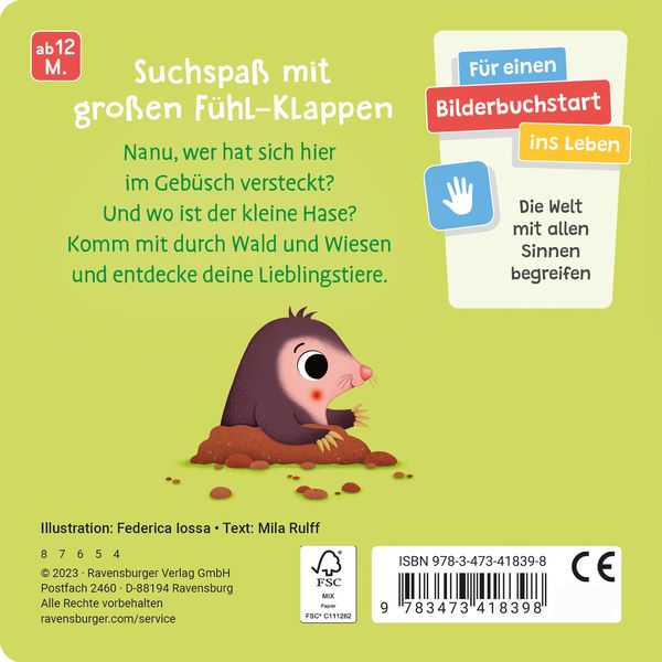 Produktbild: Wo bist du, kleiner Hase?