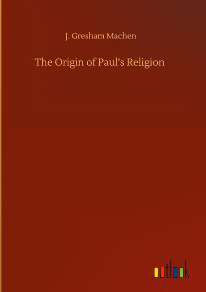 Produktbild: The Origin of Paul's Religion