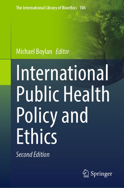 Produktbild: International Public Health Policy and Ethics