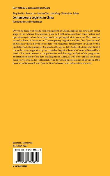 Produktbild: Contemporary Logistics in China