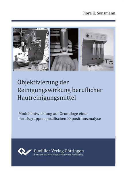 Produktbild: Objektivierung der Reinigungswirkung beruflicher Hautreinigungsmittel