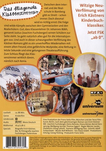 Produktbild: Das fliegende Klassenzimmer (1973)