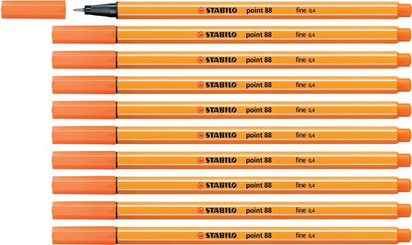 Produktbild: STABILO Point 88 gelbrot