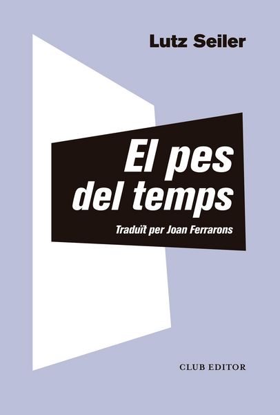 Produktbild: El pes del temps