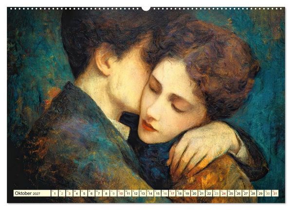 Produktbild: Herzbeben (hochwertiger Premium Wandkalender 2027 DIN A2 quer), Kunstdruck in Hochglanz