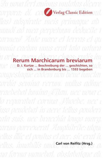 Produktbild: Rerum Marchicarum breviarum
