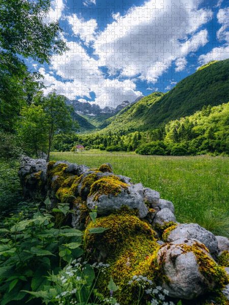 Produktbild: CALVENDO Puzzle Soca Tal | 1000 Teile Lege-Gr&ouml;&szlig;e 64x48cm Foto-Puzzle f&uuml;r gl&uuml;ckliche Stunden