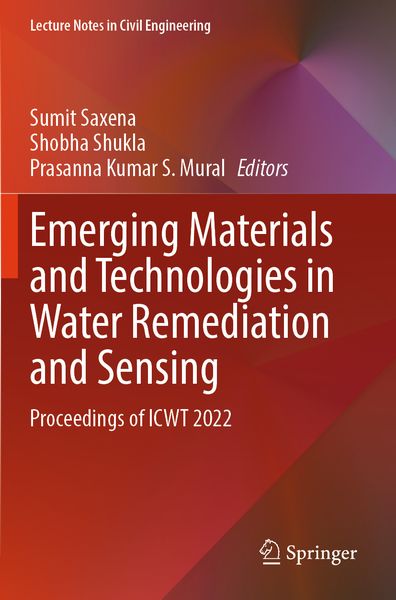 Produktbild: Emerging Materials and Technologies in Water Remediation and Sensing