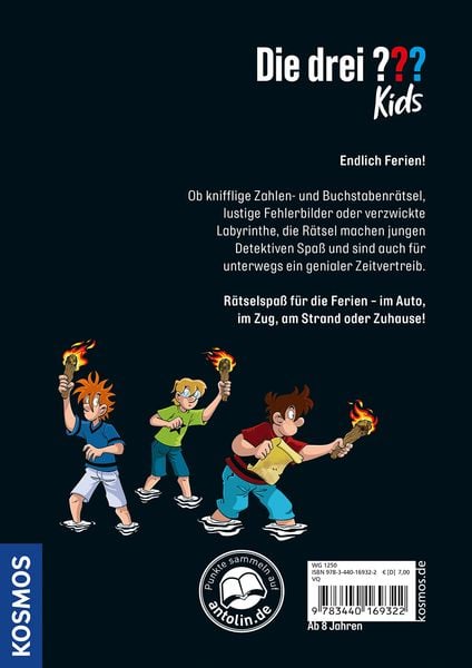 Die drei ??? Kids Ferienrätselbuch