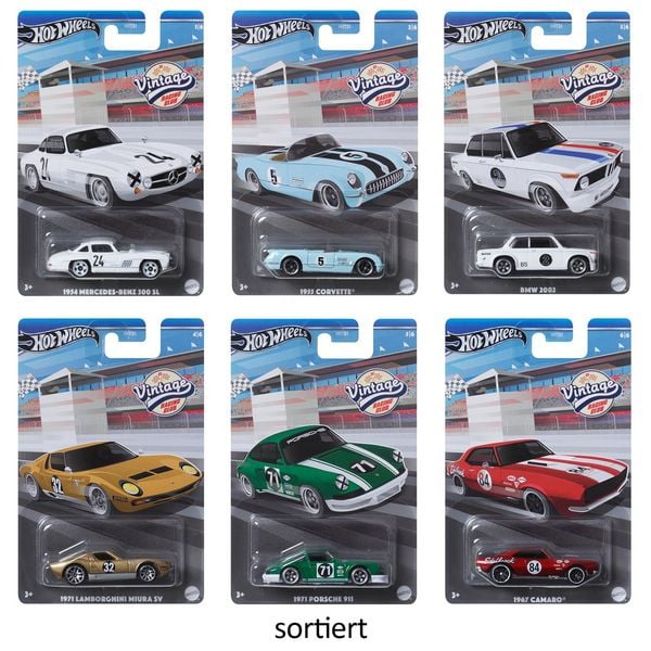 Hot Wheels Modellauto Vintage Mix 1
