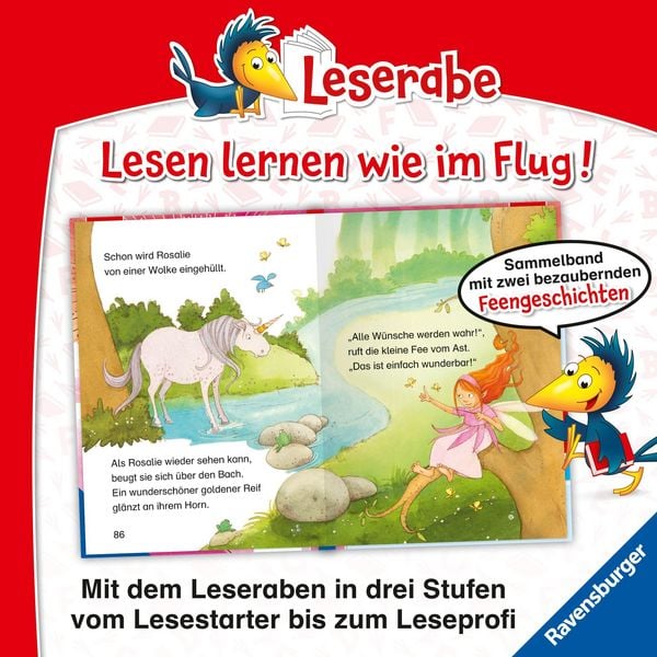 Produktbild: Leserabe Sonderausgaben - Feenabenteuer zum Lesenlernen