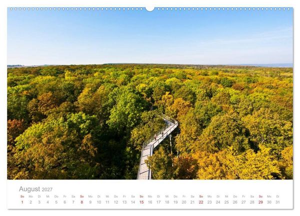 Produktbild: TH&Uuml;RINGEN 2027 (Wandkalender 2027 DIN A2 quer), CALVENDO Monatskalender