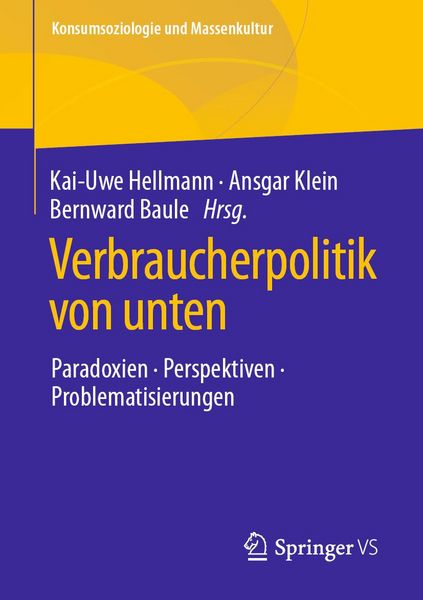 Produktbild: Verbraucherpolitik von unten