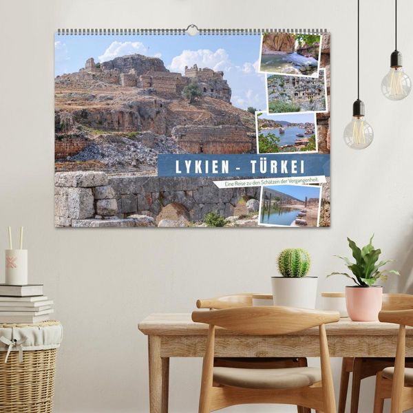Produktbild: Lykien - T&uuml;rkei, eine Reise zu den Sch&auml;tzen der Vergangenheit (Wandkalender 2026 DIN A2 quer), CALVENDO Monatskalender