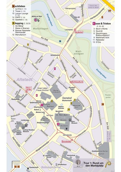 Produktbild: MICHAEL M&Uuml;LLER Reisef&uuml;hrer Bremen MM-City